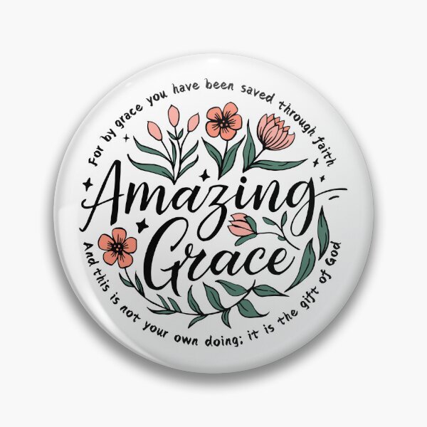 Item preview, Amazing Grace | christian quote designed and sold by THE MARGOG.