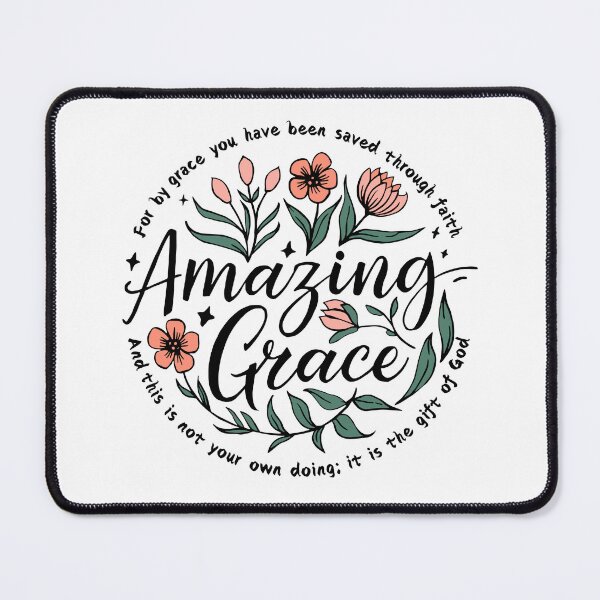 Item preview, Amazing Grace | christian quote designed and sold by THE MARGOG.