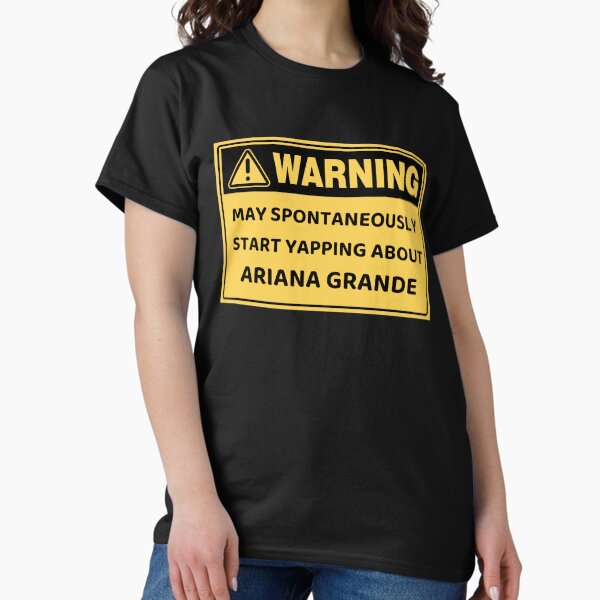 Item preview, Yapping Warning Ariana Grande designed and sold by andres + thomas.