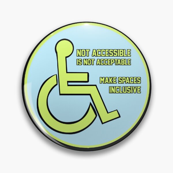 Item preview, Not Accessible=Not Acceptable designed and sold by gwyntism.