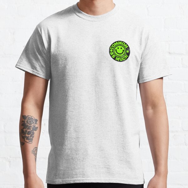 Aperçu de l'œuvre Common As Muck - Motif smiley punk - Vert créée et vendue par ChipPaperPress.