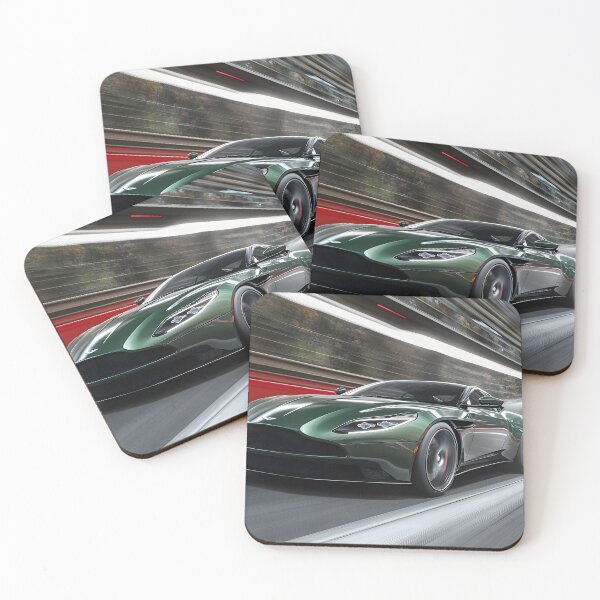 Item preview, "Green Aston Martin DB12 – Pure Power, Timeless Elegance" III designed and sold by AutoPopStudio.