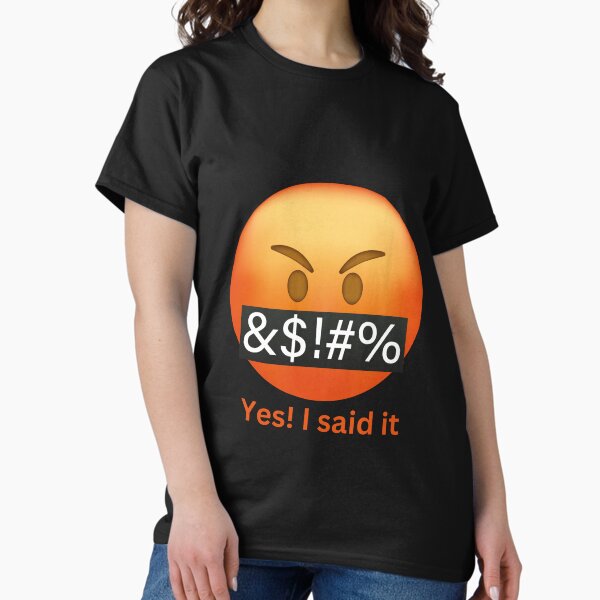 Aperçu de l'œuvre Emoji jurant créée et vendue par WTKproducts.