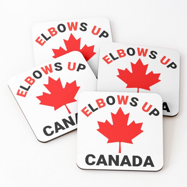 Item preview, Elbows Up Canada Support Canadian Sovereignty  designed and sold by The Junto Shop.