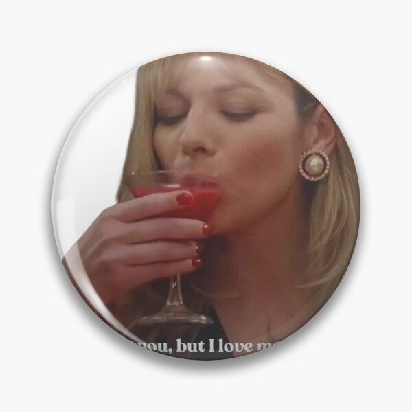 Item preview,  Samantha Jones Quote - I Love You, But I Love Me More - Aesthetic Minimalist Design designed and sold by HSisterhood.