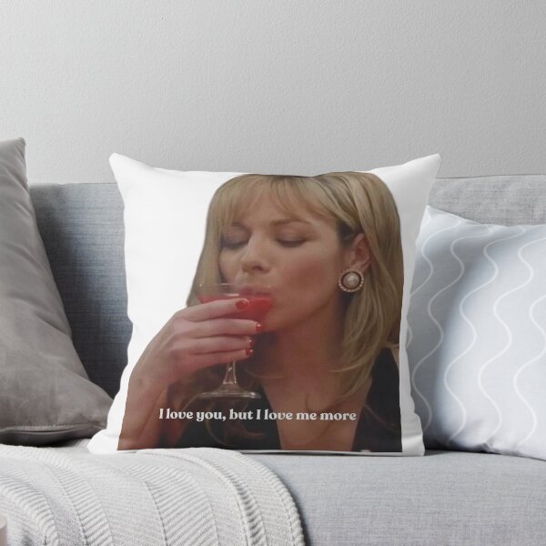 Item preview,  Samantha Jones Quote - I Love You, But I Love Me More - Aesthetic Minimalist Design designed and sold by HSisterhood.