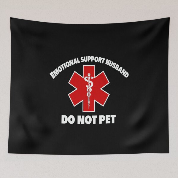 Item preview, Do Not Pet Emotional Support Husband  designed and sold by AxstinGraphics.