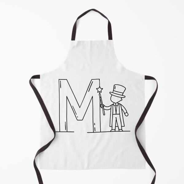 Item preview, An Illustration of letter M stand for Magician designed and sold by rasagamastore.