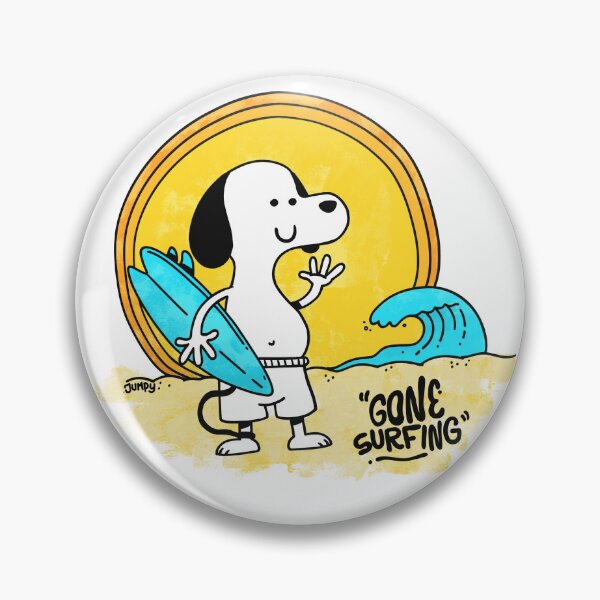 Item preview, Gone Surfing – Jumpy Surf co. designed and sold by jumpy.