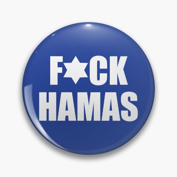 Item preview, Frick Hamas - white on blue designed and sold by Jewish Love.