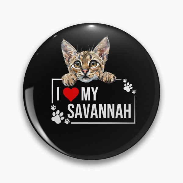 Item preview, I Love My Savannah Cat designed and sold by TheAnimalZ00.