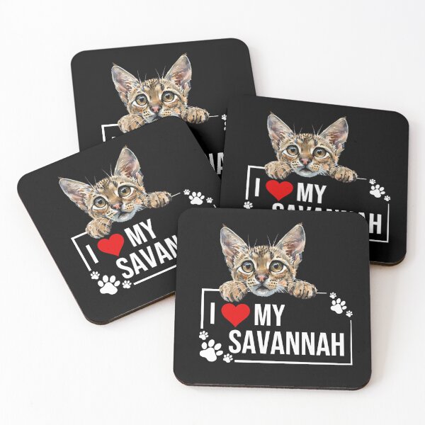 Item preview, I Love My Savannah Cat designed and sold by TheAnimalZ00.