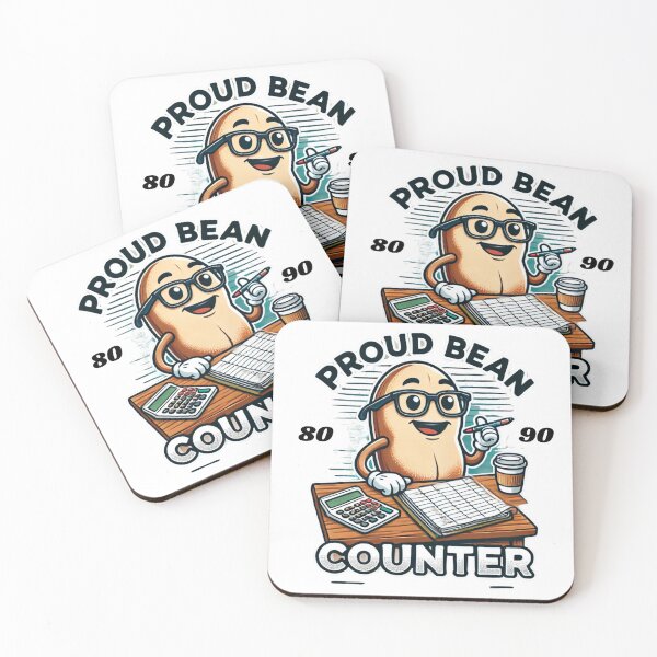 Item preview, proud bean , Counted That – Funny Bean Counter Day Design designed and sold by Wear Sculpt.