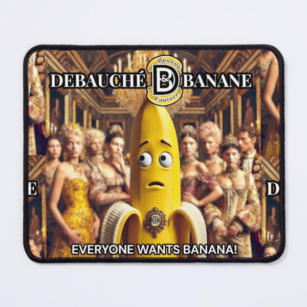 Item preview, Everyone Wants Banana – Debauché Banane Fashion Funny Aristocrat Satire designed and sold by B-DIFF-e-RENT.