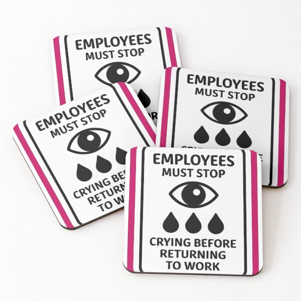 Item preview, Stop Crying: Sarcastic Workplace Meme designed and sold by Artyx_Design.
