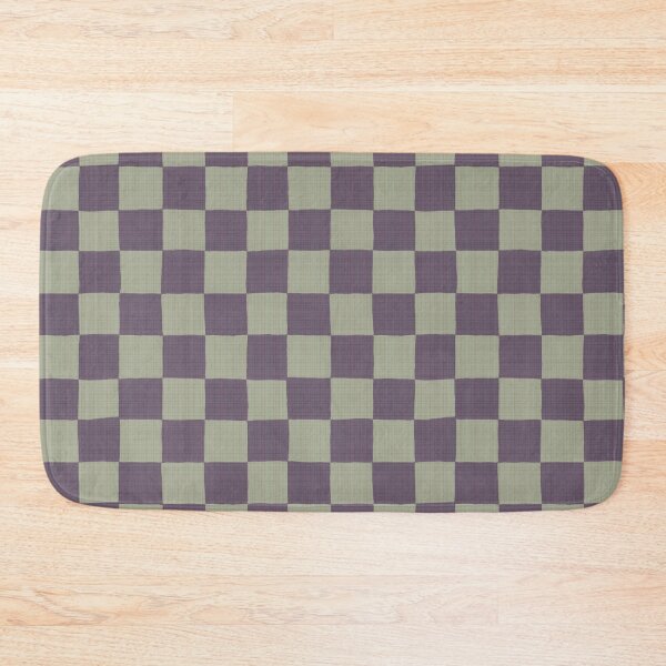 Item preview, Purple & Sage Green Checkers designed and sold by the-coin-jar-co.