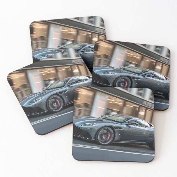Item preview, "Gunmetal Grey Aston Martin DB12 – Sophistication in Motion" III designed and sold by AutoPopStudio.
