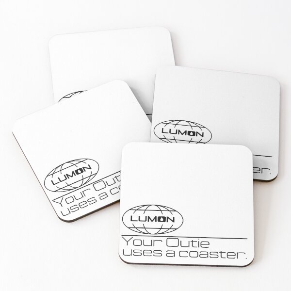 Item preview, Lumon Outie Coaster designed and sold by Magnolia Maps.