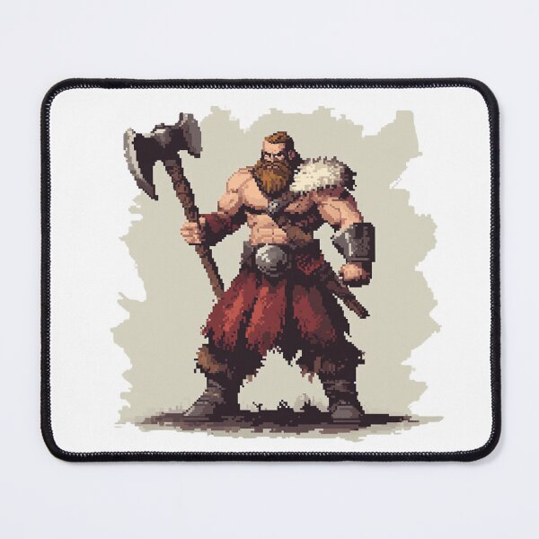 Item preview, The Nordic Warrior – Barbarian Pixel Art designed and sold by Pixel-Brush.