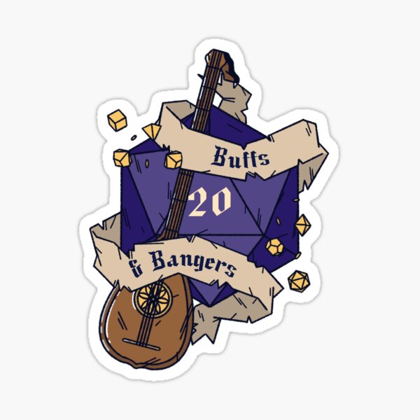 Item preview, Buffs & Bangers Tabletop RPG designed and sold by NerdzPrint.