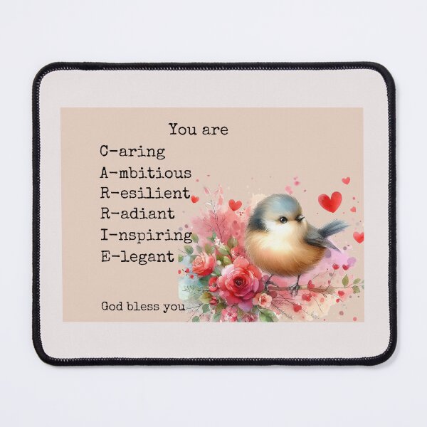 Item preview, Encouragement for Carrie! designed and sold by fribabywonder.