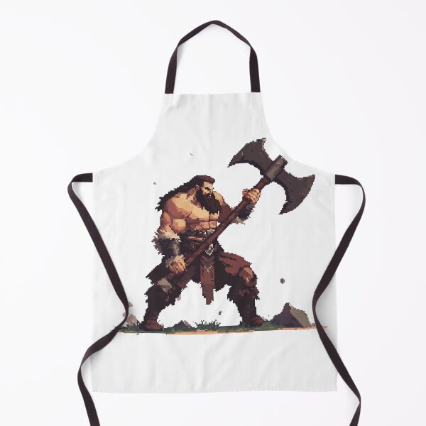 Item preview, The Savage Berserker – Barbarian Pixel Art designed and sold by Pixel-Brush.