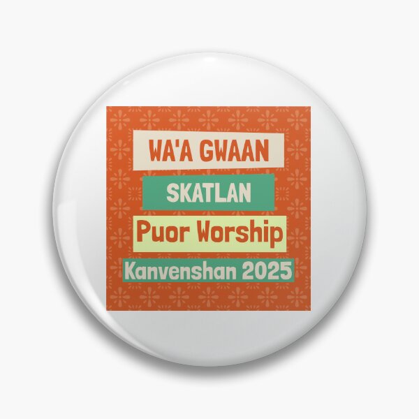 Item preview, Wa'a Gwaan Skatlan, Puor Worship Kanvenshan 2025 (Scotland), Jamaican Patois (Patwa) designed and sold by Kolcha.