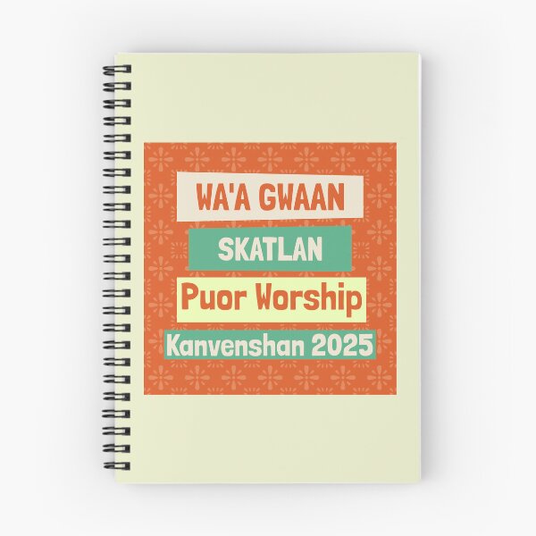 Item preview, Wa'a Gwaan Skatlan, Puor Worship Kanvenshan 2025 (Scotland), Jamaican Patois (Patwa) designed and sold by Kolcha.