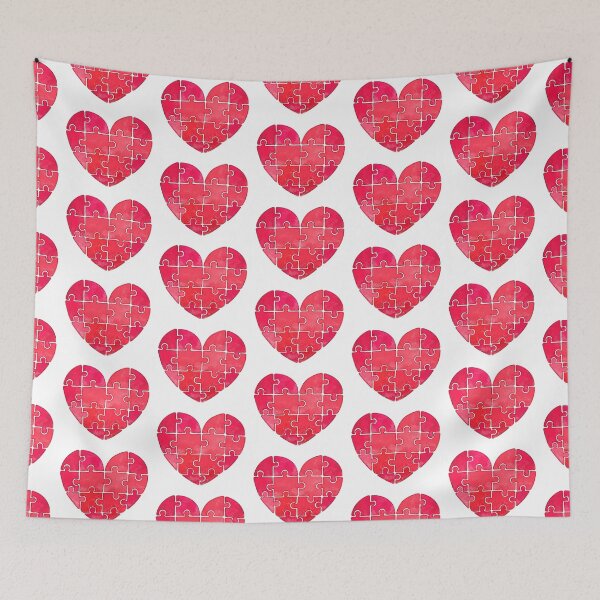 Item preview, Love puzzle solved designed and sold by HandmadeHallucinate.