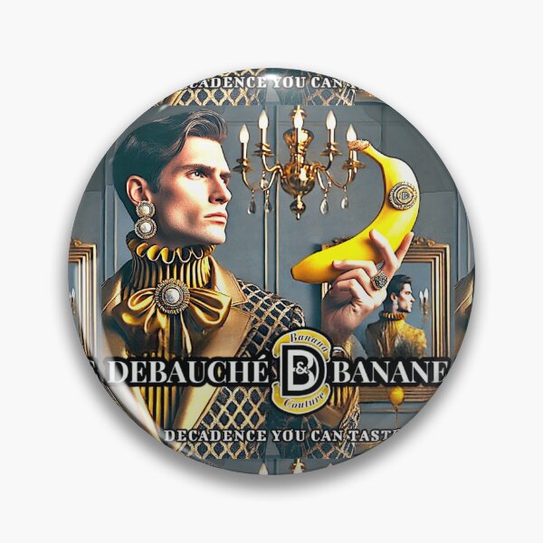 Item preview, Banana Decadence – Debauché Banane~Fashion Satire with Bold Twist designed and sold by B-DIFF-e-RENT.