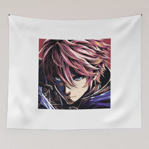 Item preview, 90s Anime Knight Portrait – Retro-Style Noble Warrior designed and sold by AirForceTuan.