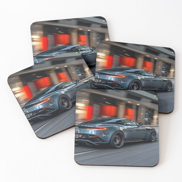 Item preview, "Gunmetal Grey Aston Martin DB12 – Sophistication in Motion" X designed and sold by AutoPopStudio.