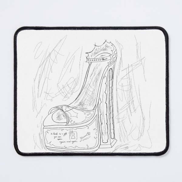 Item preview, Open Book High Heel Sketch designed and sold by feather-pop.