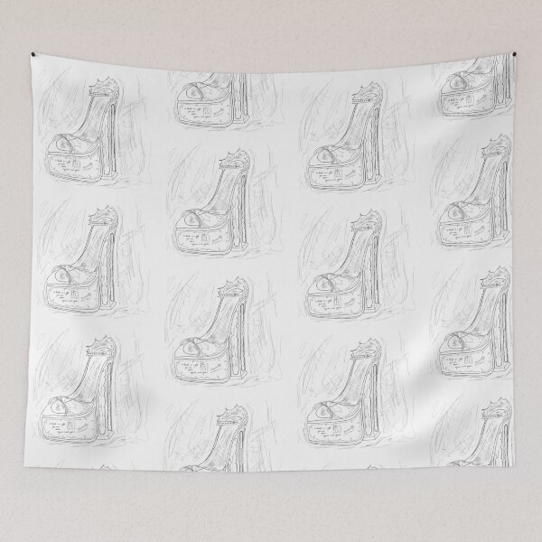 Item preview, Open Book High Heel Sketch designed and sold by feather-pop.