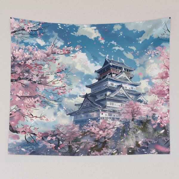 Item preview, Sakura Fortress: A Timeless Beauty designed and sold by sakurashorty.