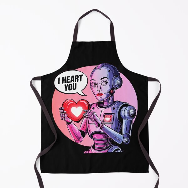 Item preview, I Heart You Robot designed and sold by SteezeeStore.