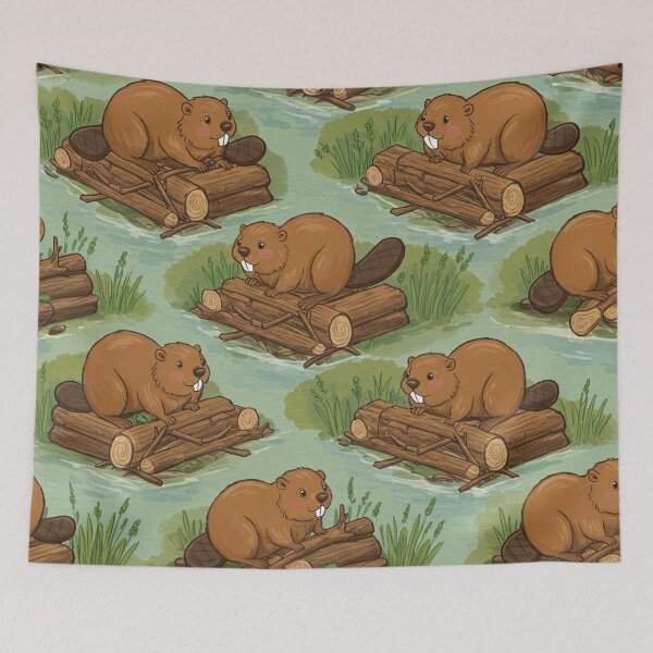 Item preview, Cozy Beavers designed and sold by MySignatureItems.