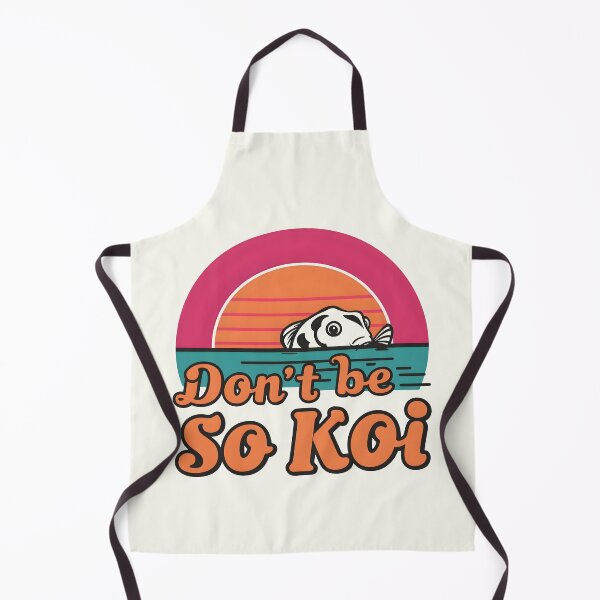 Item preview, Don’t Be So Koi – Cute Koi Fish Pun designed and sold by Jollys-ArtShop.