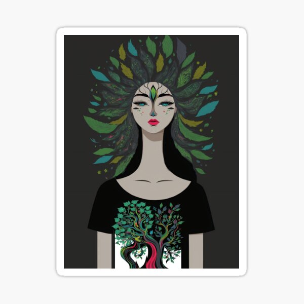 Item preview, Nature Girl designed and sold by WaynePascallArt.