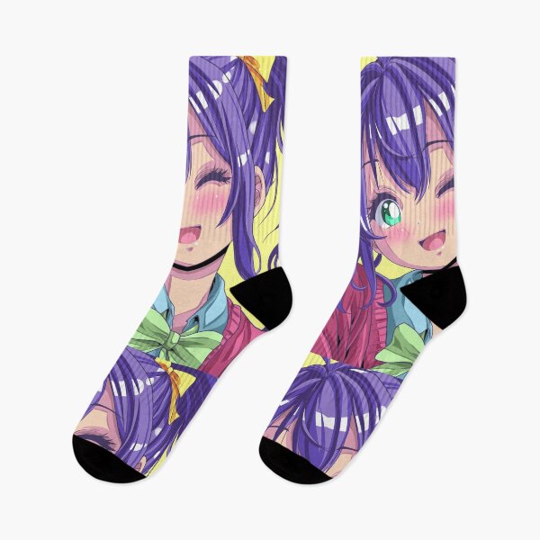 Item preview, Cheerful Anime Girl Portrait – Cute Double Ponytails Aesthetic designed and sold by AirForceTuan.