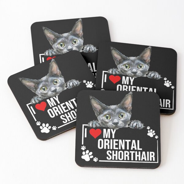 Item preview, I Love My Oriental Shorthair Cat designed and sold by TheAnimalZ00.