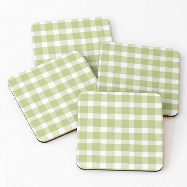 Item preview, Spring Gingham Hand-Drawn Pattern (Fresh Green) | Soft, Breezy & Retro-Inspired designed and sold by carlyxdesigns.