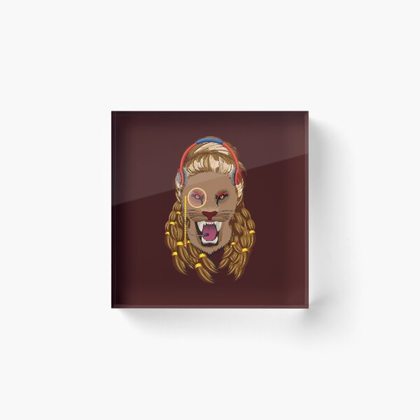 Item preview, Musician King Lion | Music Artwork designed and sold by Graphix King.