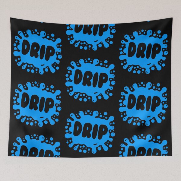 Item preview, Goteo. Diseño de salpicadura azul de Gen Alpha designed and sold by PickledjoArt.