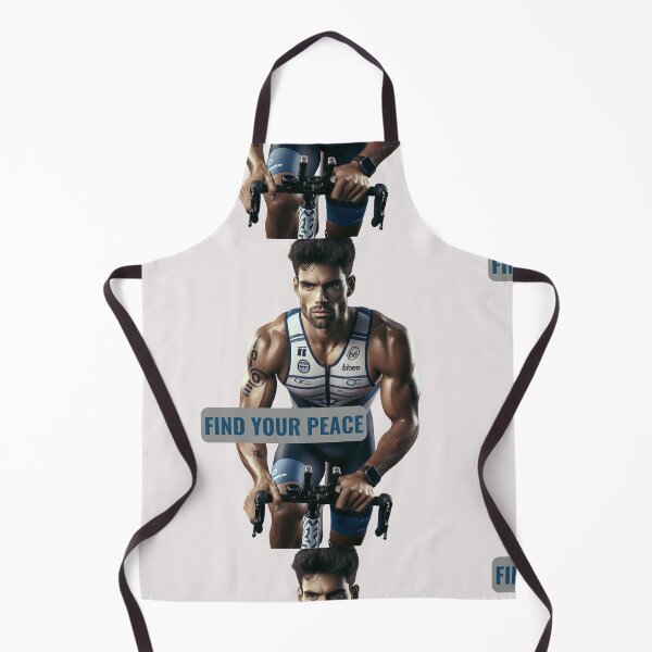 Item preview, Find Your Peace – Triathlon Cycling Motivational Design designed and sold by Triathlongram.