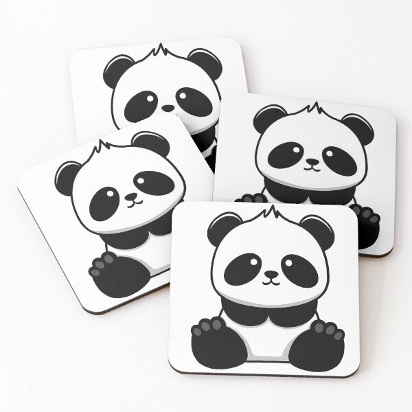 Item preview, Baby Panda Sticker for Panda Fans designed and sold by Templatemini.