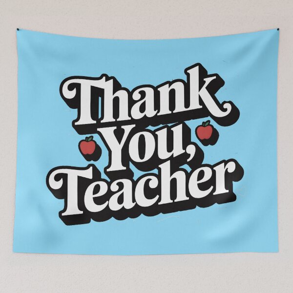 Item preview, Thank you Teacher designed and sold by BuxomBabe21.