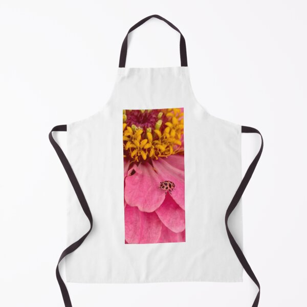 Item preview, Pink Ladybug on a Pink Zinnia designed and sold by Moleshavesouls.