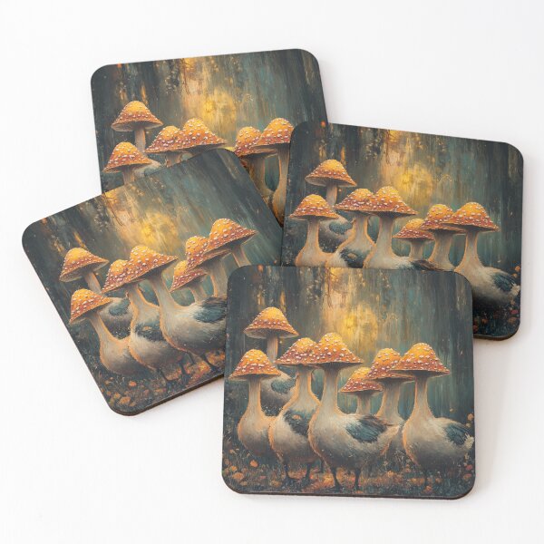 Item preview, Ever seen a flock of geese waddle their way through a fairytale? designed and sold by SporeandCanvas.