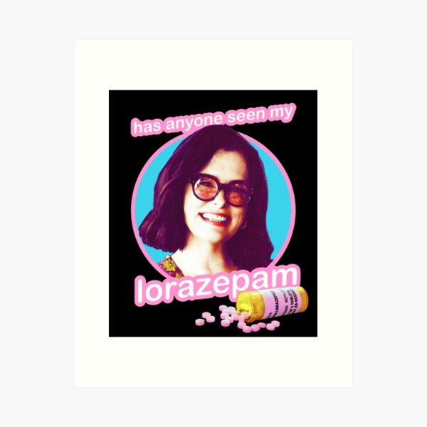 Item preview, Copy of Parker posey has anyone seen my lorazepam? designed and sold by VeryEnglishGent.